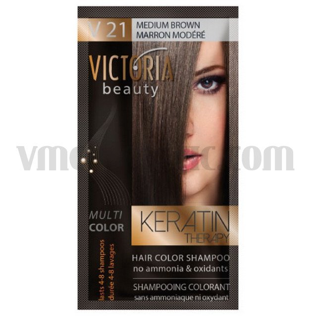 Victoria Beauty V 21 MEDIUM BROWN / MARRON MODÉRÉ / СРЕДНО КАФЯВ 40 гр