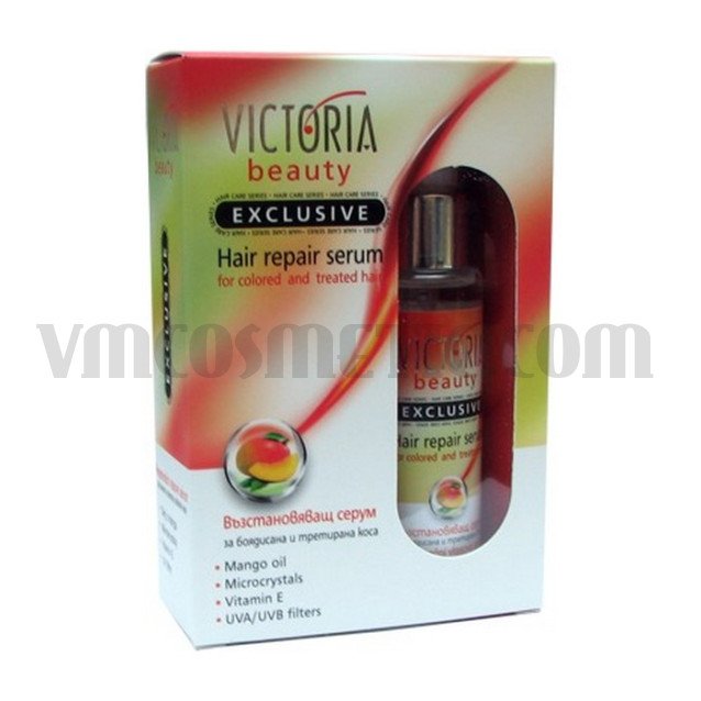 Victoria Beauty Възстановяващ серум за боядисана и третирана коса 50 мл
