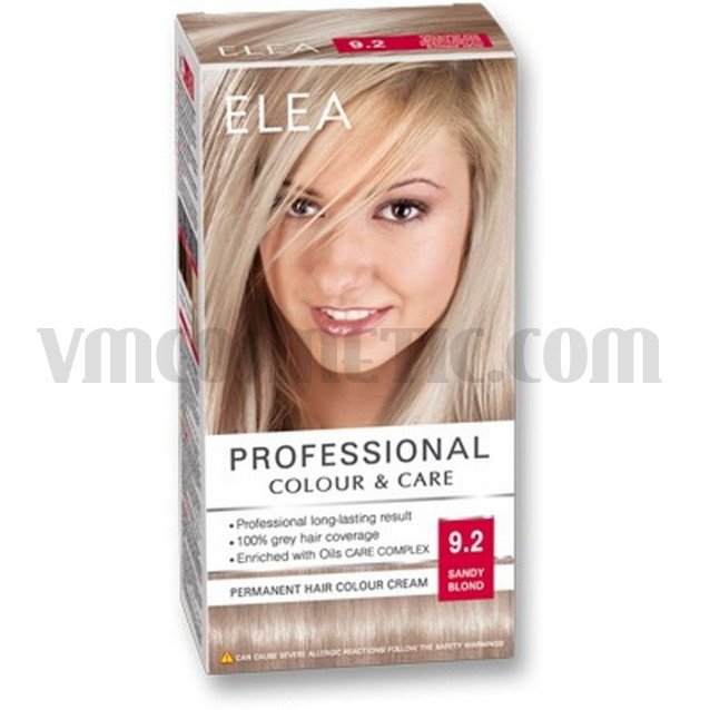 ELEA Боя за коса "Elea Professional Colour & Care" - № 9/2 Пясъчно рус