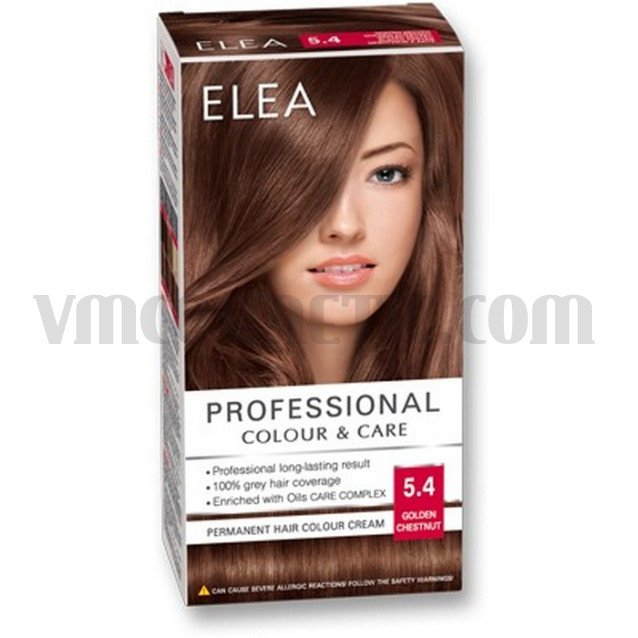 ELEA Боя за коса "Elea Professional Colour & Care" - № 5/4 Златен кестен