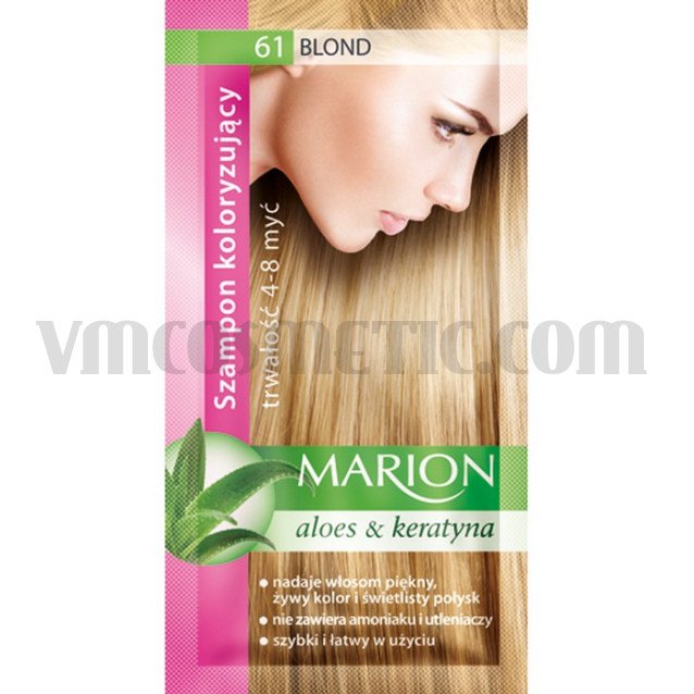 Marion Шампоан оцветител 61 русо / blonde ( 6 бр в кутия ) Marion Шампоан оцветител 61 русо / blonde ( 6 бр в кутия )