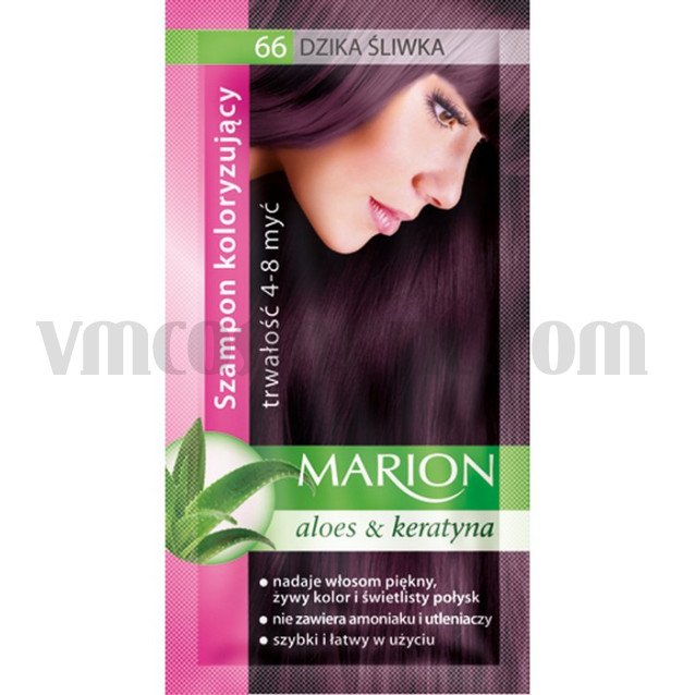 Marion Шампоан оцветител 66 дива слива / wild plume ( 6 бр в кутия ) Marion Шампоан оцветител 66 дива слива / wild plume ( 6 бр в кутия )