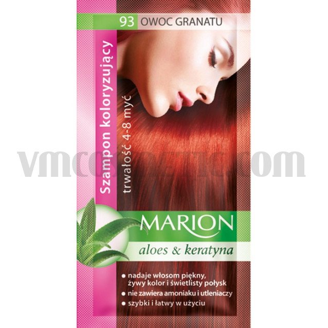 Marion Шампоан оцветител 93 гранатово червено / pomegranate ( 6 бр в кутия ) Marion Шампоан оцветител 93 гранатово червено / pomegranate ( 6 бр в кутия )