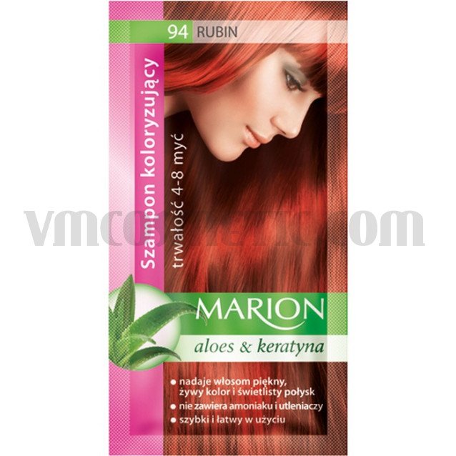 Marion Шампоан оцветител 94 рубинено червен / ruby ( 6 бр в кутия ) Marion Шампоан оцветител 94 рубинено червен / ruby ( 6 бр в кутия )