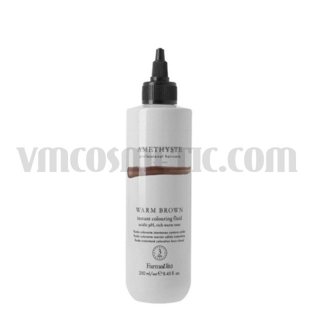 Farmavita оцветяващ флуид топло кафяво Instant Color Fluid Warm Brown 250 мл. Farmavita оцветяващ флуид топло кафяво Instant Color Fluid Warm Brown 250 мл.
