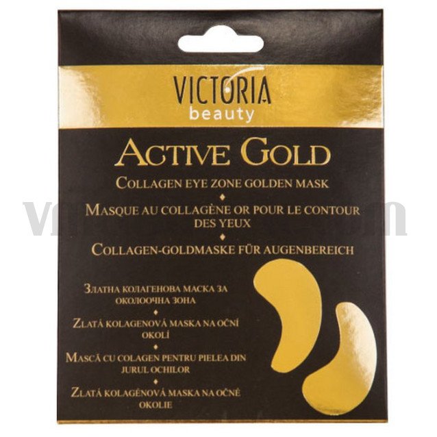 Victoria beauty Колагенова златна маска за околоочна зона Active Gold