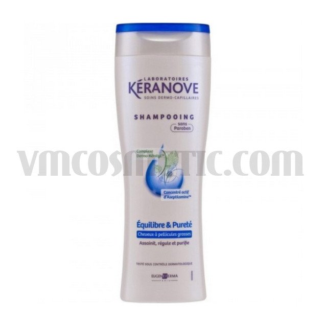 Keranove Шампоан п/в пърхот за коса с мазна себорея 250мл. Keranove Шампоан п/в пърхот за коса с мазна себорея 250мл.
