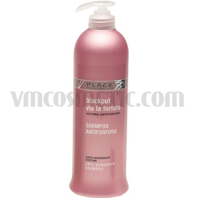 Black Anti-Dandruff професионален шампоан против пърхот 500 ml Black Anti-Dandruff професионален шампоан против пърхот 500 ml