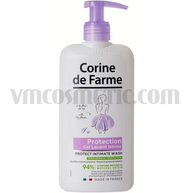 Corine de Farme Защитен душ гел за тяло и интимна хигиена 2 в 1 250 мл.