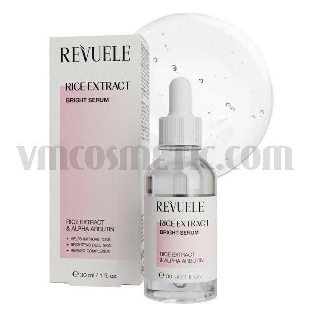 Revuele Rice Extract Озаряващ серум за лице с оризов екстракт