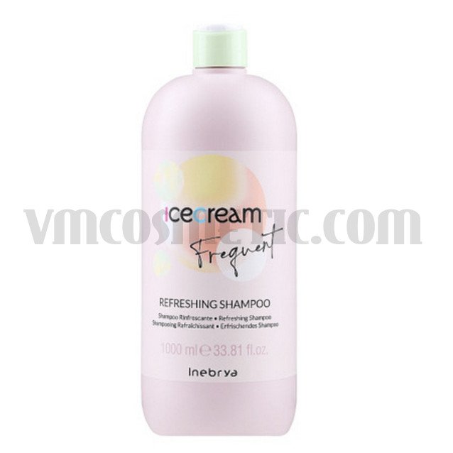Inebrya Frequent Refreshing Shampoo Освежаващ шампоан за коса с мента Inebrya Frequent Refreshing Shampoo Освежаващ шампоан за коса с мента