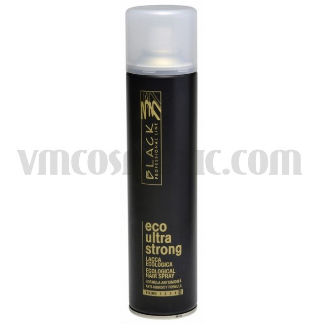 Black Екологичен СУХ ЛАК за коса ULTRA STRONG 400 мл Black Екологичен СУХ ЛАК за коса ULTRA STRONG 400 мл