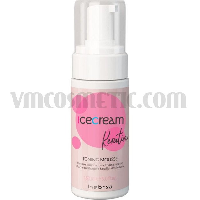 Inebrya Keratin Тонизиращ мус с реминерализиращо действие