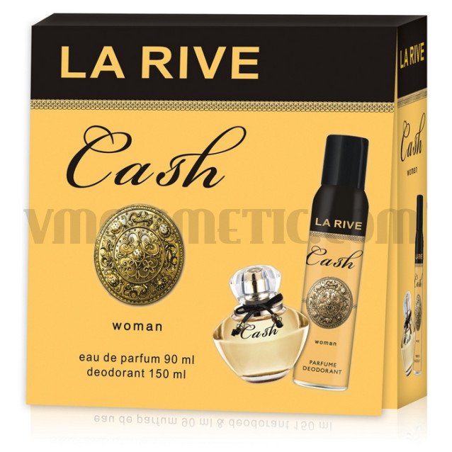 La Rive Комплект Cash Woman /EDP 90 мл + дезодорант 150 мл/