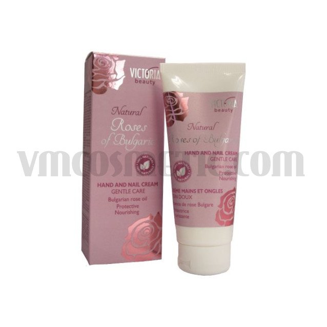 Victoria beauty Крем за ръце и нокти с българско розово масло 100 ml