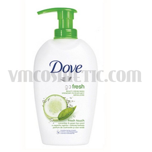 DOVE ТЕЧЕН КРЕМ - САПУН FRESH TOUCH - 250 мл.