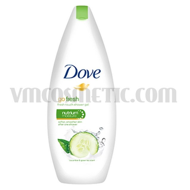 DOVE Душ гел - подхранващ GO FRESH - CUCUMBER & GREEN TEA SCENT - 250 мл.