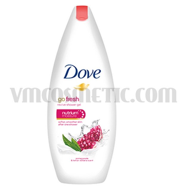 DOVE Душ гел - подхранващ GO FRESH - REVIVE POMEGRANATE & LEMON VERBENA SCENT - 250 мл. DOVE Душ гел - подхранващ GO FRESH - REVIVE POMEGRANATE & LEMON VERBENA SCENT - 250 мл.