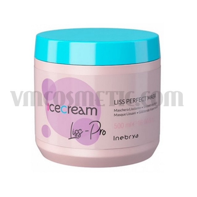 Inebrya Liss-Pro Liss Perfect Mask Изглаждаща маска за буйни и накъсани коси Inebrya Liss-Pro Liss Perfect Mask Изглаждаща маска за буйни и накъсани коси