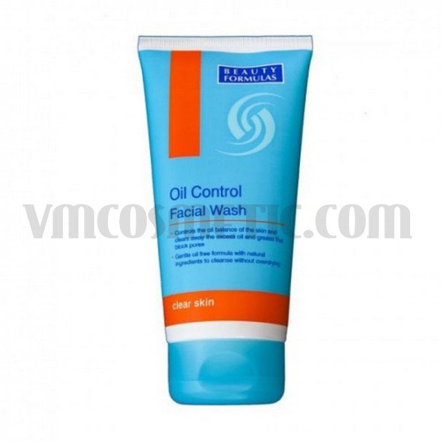 Beauty Formulas Измиващ гел за лице за мазна кожа Beauty Formulas Измиващ гел за лице за мазна кожа