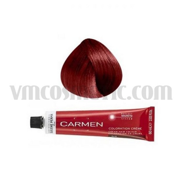 Carmen 6*6 - Червено тъмно русо 60 мл. Carmen 6*6 - Червено тъмно русо 60 мл.