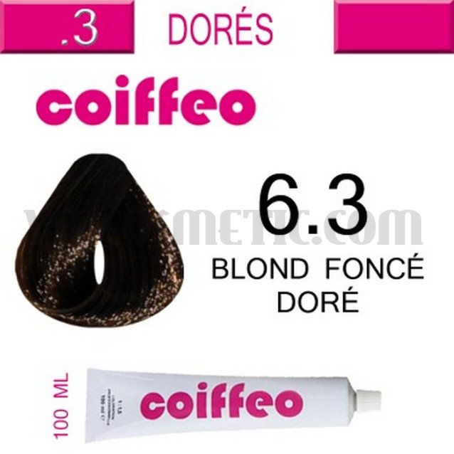 Coiffeo - 6.3 Златно тъмно русо 100 мл.