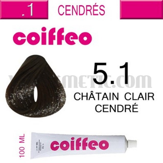 Coiffeo - 5.1 Светло кестеняво пепеливо 100мл.