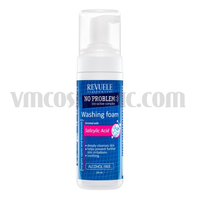 Revuele No problem Пяна за измиване на лице със салицилова киселина 150 ml Revuele No problem Пяна за измиване на лице със салицилова киселина 150 ml