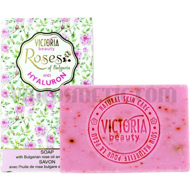 Victoria Beauty Сапун с българско масло и хиалуронова киселина 70 гр Victoria Beauty Сапун с българско масло и хиалуронова киселина 70 гр
