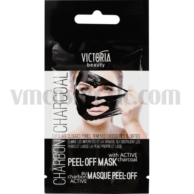 Victoria Beauty Peel Off маска за лице с активен въглен - 10 мл. Victoria Beauty Peel Off маска за лице с активен въглен - 10 мл.