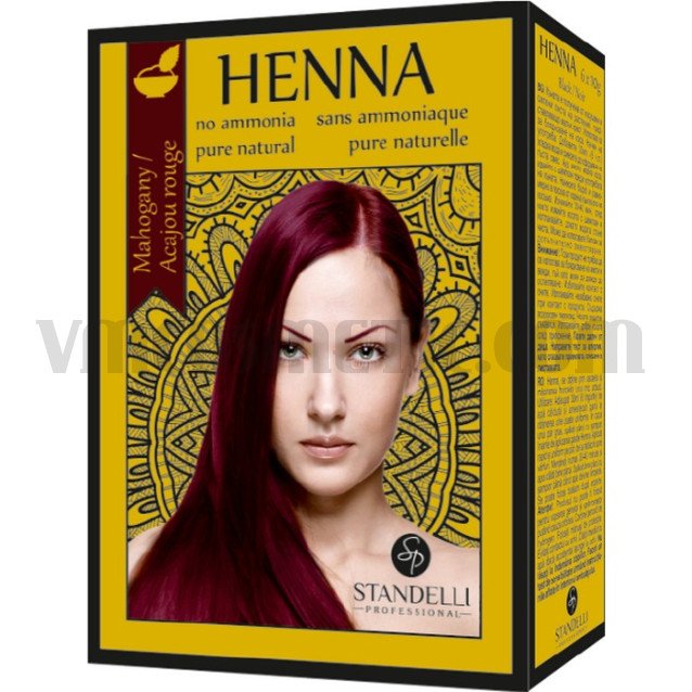 Standelli Къна за коса - Махагон 6 бр/кутия Standelli Къна за коса - Махагон 6 бр/кутия