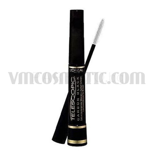 L'Oréal Paris Telescopic Carbon Black Карбоново черна спирала за издължени мигли L'Oréal Paris Telescopic Carbon Black Карбоново черна спирала за издължени мигли