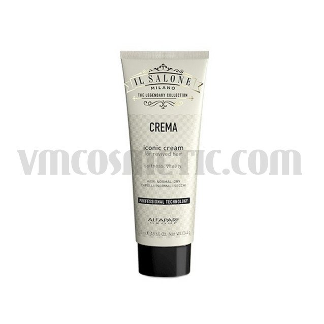 Маска за нормална до суха коса с млечни и пшенични протеини IL Salone Iconic Cream