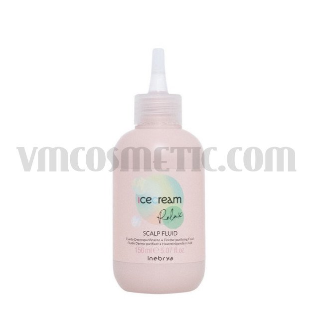 Inebrya Ice Cream Relax Scalp Fluid Pre-Shampoo Дермо-почистващ флуид
