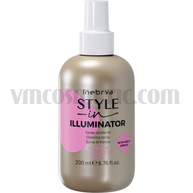 Inebrya Style-In Illuminator Spray Спрей за блясък Inebrya Style-In Illuminator Spray Спрей за блясък