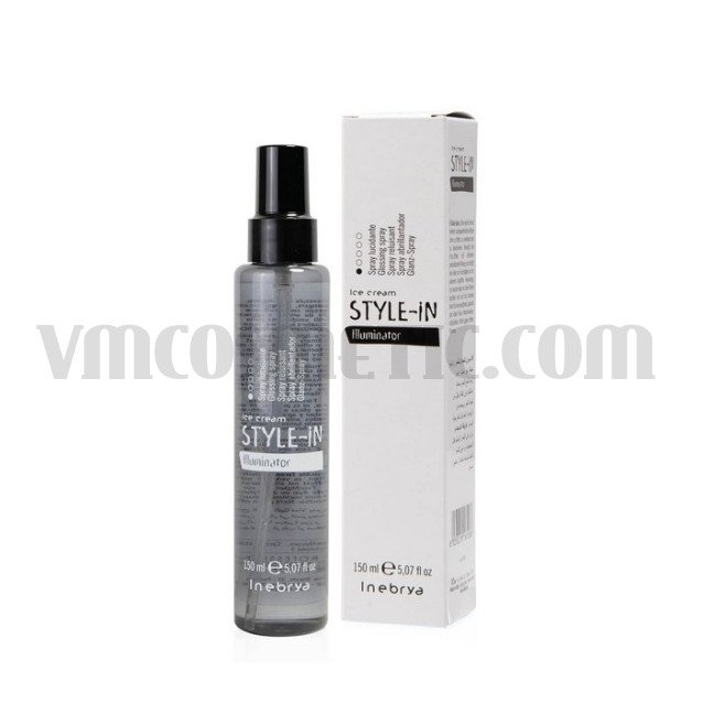 Inebrya Style-In Illuminator Spray Спрей за блясък Inebrya Style-In Illuminator Spray Спрей за блясък