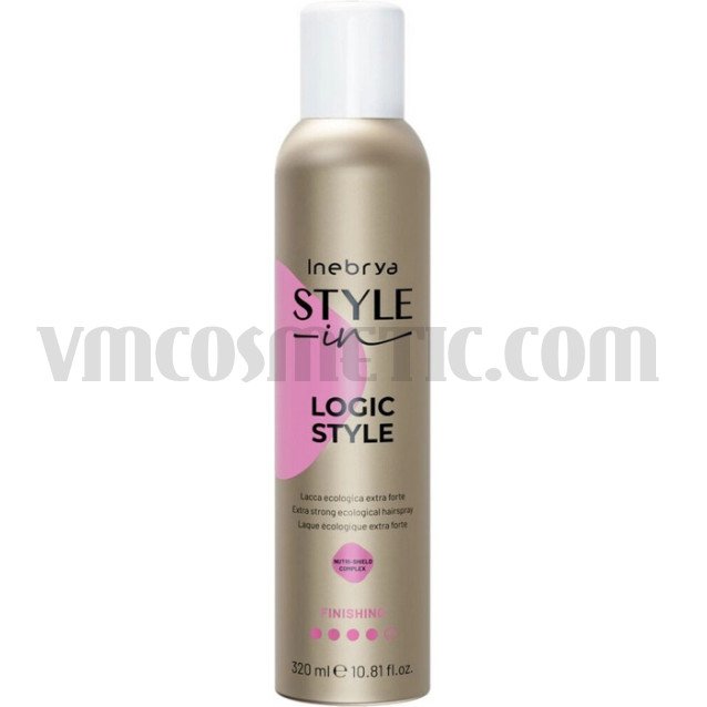 Inebrya Style-In Logic Style Силен екологичен фиксиращ лак за коса Inebrya Style-In Logic Style Силен екологичен фиксиращ лак за коса