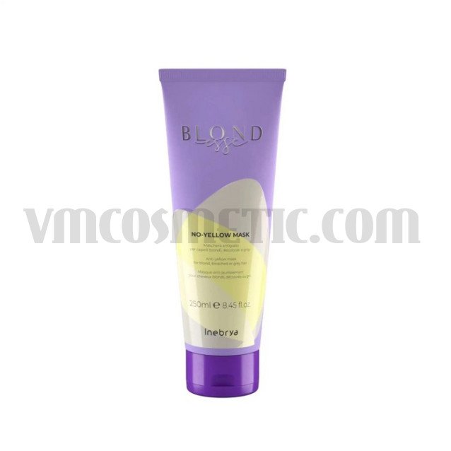 Inebrya Blondesse No-Yellow Mask Матираща маска за обезцветена, руса и сива коса