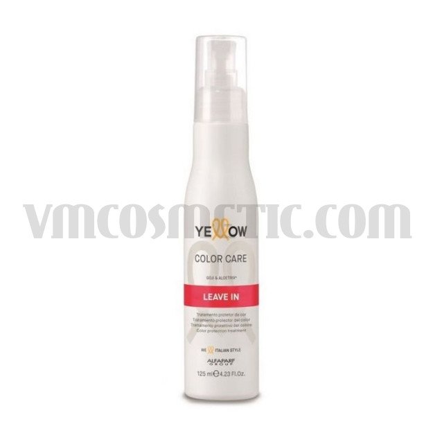 Серум за блясък за боядисана коса с годжи бери YELLOW COLOR CARE LEAVE-IN SERUM Серум за блясък за боядисана коса с годжи бери YELLOW COLOR CARE LEAVE-IN SERUM