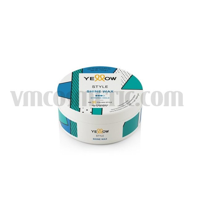 Вакса за блясък със силна фиксация Alfaparf Yellow Style Shine Wax Вакса за блясък със силна фиксация Alfaparf Yellow Style Shine Wax