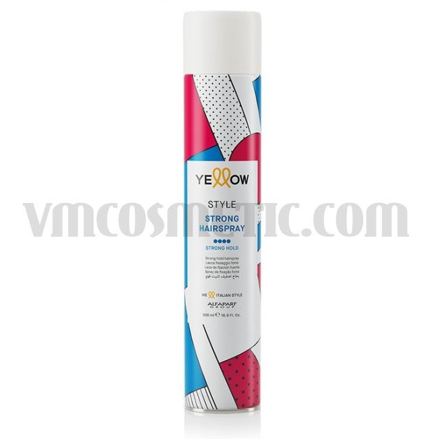 Лак за коса със силна фиксация Alfaparf Yellow Style Strong Hairspray Лак за коса със силна фиксация Alfaparf Yellow Style Strong Hairspray