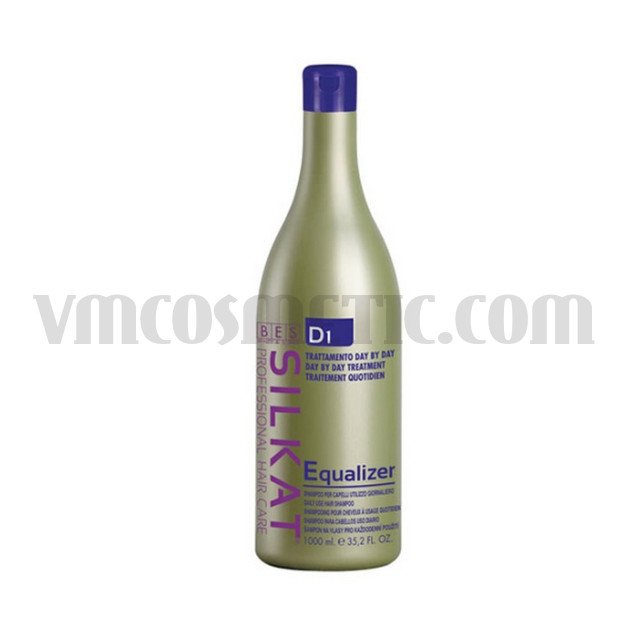 Балансиращ шампоан за ежедневна употреба BES D1 Shampoo Silkat Equalizer
