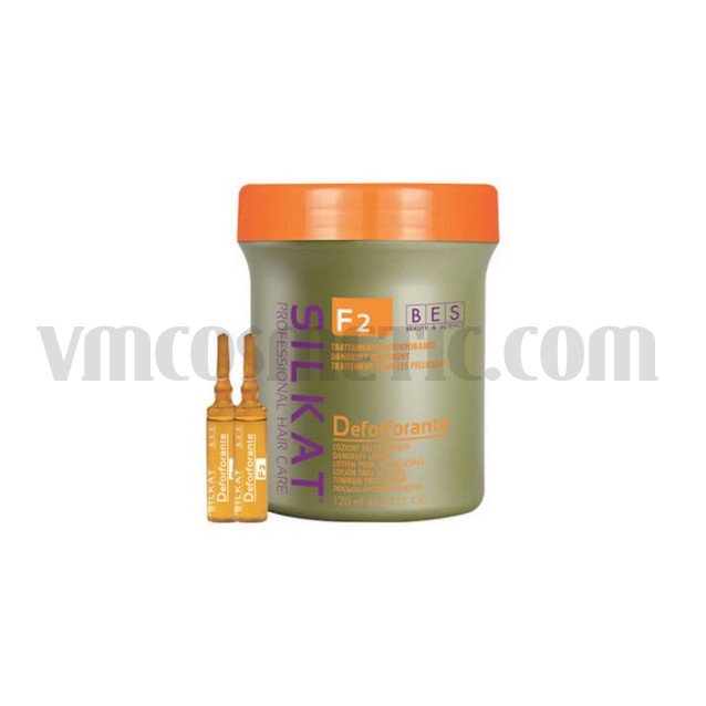 Лосион против пърхот BES Silkat Deforforante F2 Dandruff Treatment Active Lotion Лосион против пърхот BES Silkat Deforforante F2 Dandruff Treatment Active Lotion