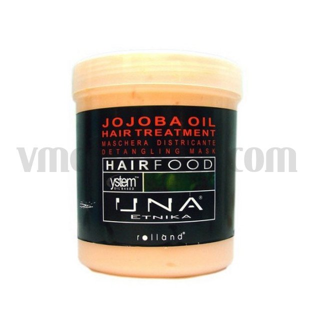 Маска за къдрава коса с жожоба Rolland UNA Hair Food