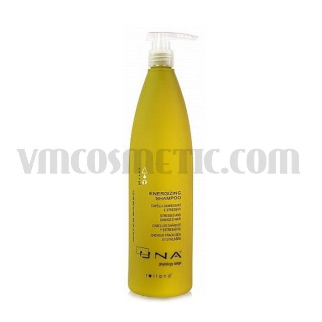 Енергизиращ шампоан за третирани и изтощени коси Rolland UNA Energizing Shampoo