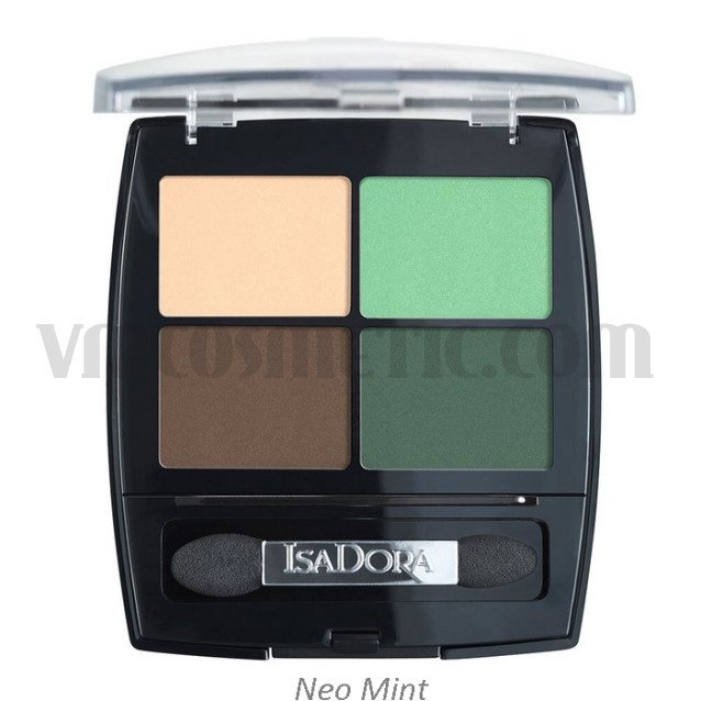 Сенки за очи четири цвята IsaDora Eye Shadow Quartet
