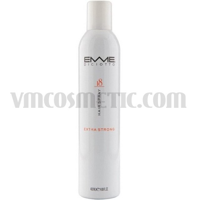 Супер силен лак за коса EMME Diciotto 18 HAIR SPRAY EXTRA STRONG Супер силен лак за коса EMME Diciotto 18 HAIR SPRAY EXTRA STRONG