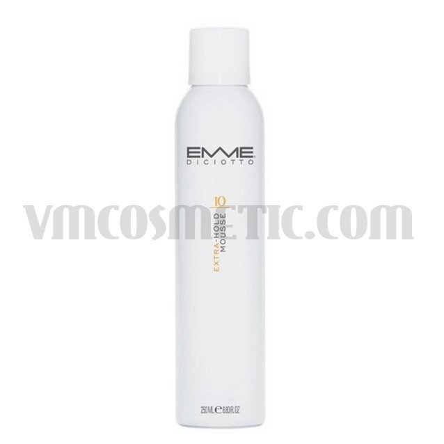 Фиксираща пяна EMME Diciotto 10 EXTRA HOLD MOUSSE Фиксираща пяна EMME Diciotto 10 EXTRA HOLD MOUSSE