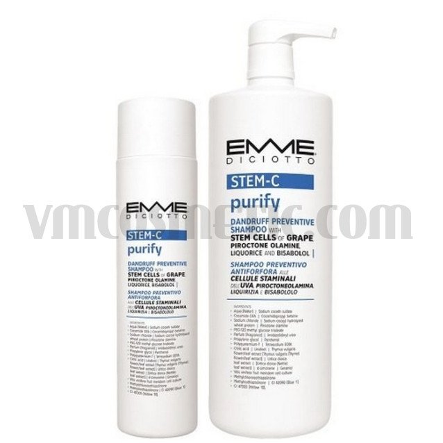 Шампоан против пърхот EMME Diciotoo Stem-c Purify Dandruff Preventive Shampoo