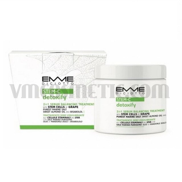 Себобалансираща терапия 2в1 EMME Diciotto Stem-c Detoxify 2in1 Sebum Balancing Treatment Себобалансираща терапия 2в1 EMME Diciotto Stem-c Detoxify 2in1 Sebum Balancing Treatment